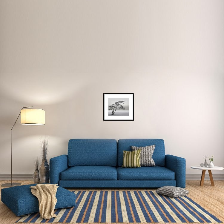 "A Very Long Story" Framed Digital Print by Piet Flour, 24x21"