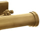 Tate Picture Light Small, Natural Brass