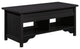 Transitional Coffee Table, Lift Up Top & Large Hidden Storage Space, Raven Oak