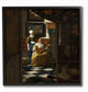 Love Letter Renaissance Woman Vermeer Classical Painting, 12"x12"