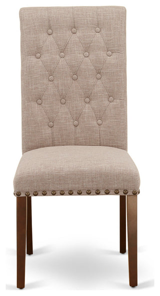 5Pc Dining Set, Rectangle Table, Butterfly Leaf, Four Chairs, Mahogany