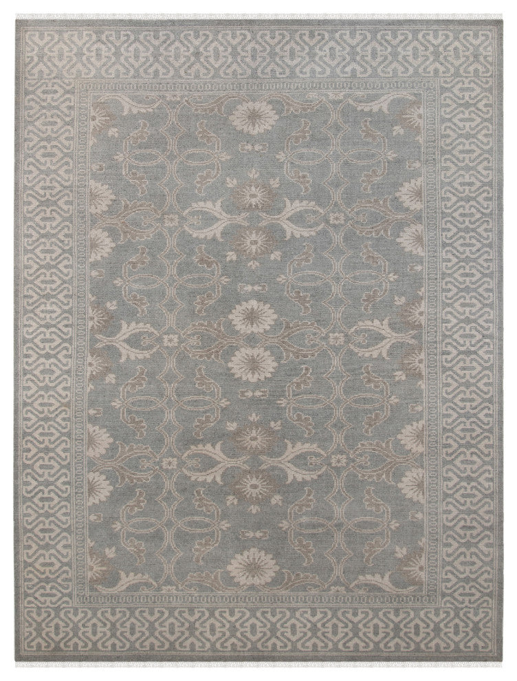 Empress Turley Area Rug, Gray, 2' x 3', Bordered