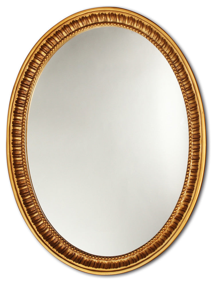 Iris Framed Wall Mirror 23"x29"