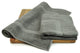 Dobby Border Luxury Hotel and Spa Bath Mat, Set of 2, Gray