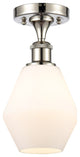 Innovations 516-1C-PN-G651-6-LED 1-Light Semi-Flush Mount, Polished Nickel