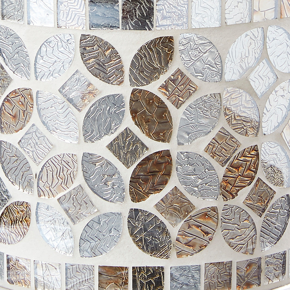 Croscill Seville Mosaic Glass Bathroom Accessories, Lotion Pump