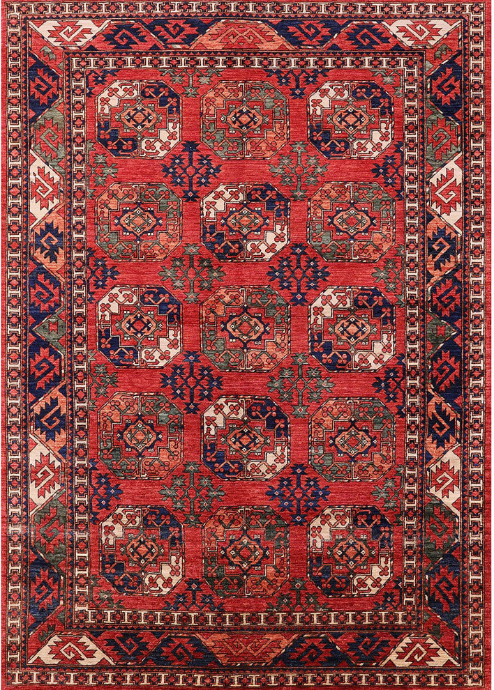 Ahgly Company Indoor Rectangle Mid-Century Modern Area Rugs, 3' x 5'