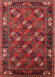 Ahgly Company Indoor Rectangle Mid-Century Modern Area Rugs, 3' x 5'