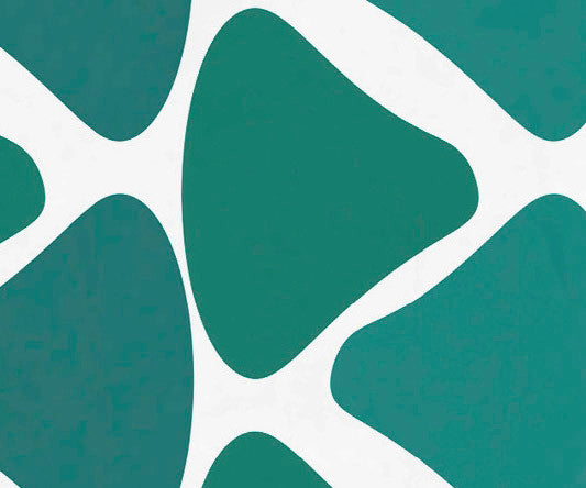 30"x60" Watermelon Seeds, Geometric Print Beach Towel, Teal