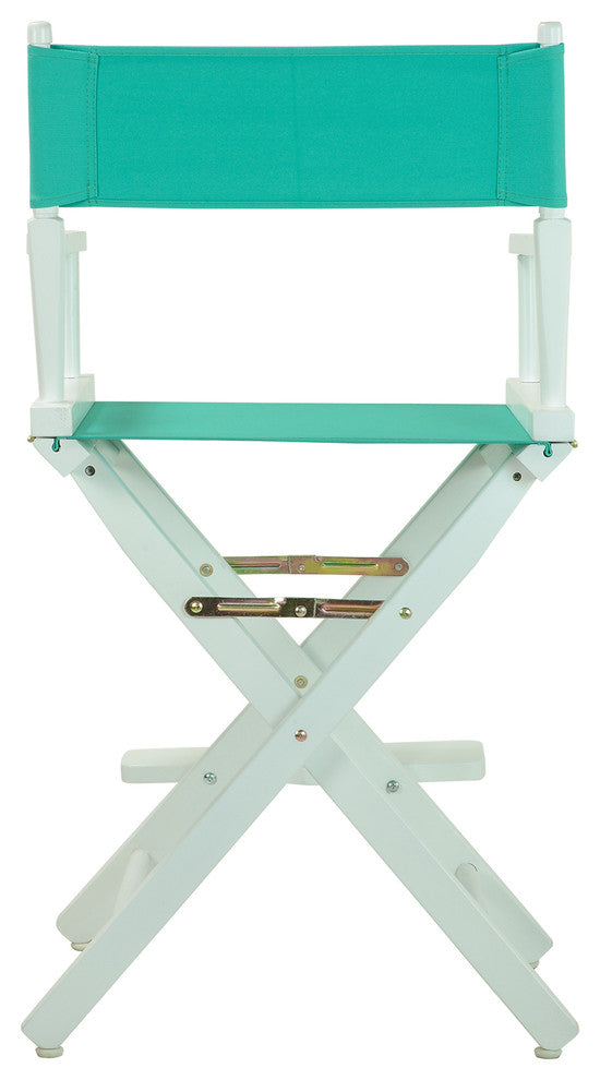 024" Director's Chair White Frame-Teal Canvas