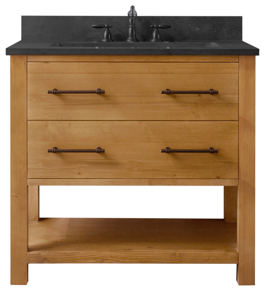 Windwood 36" Bathroom Vanity, Natural