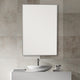 31" Industrial Gray Rectangle Mirror
