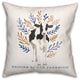 Welcome Farmhouse Cow 18x18 Spun Poly Pillow