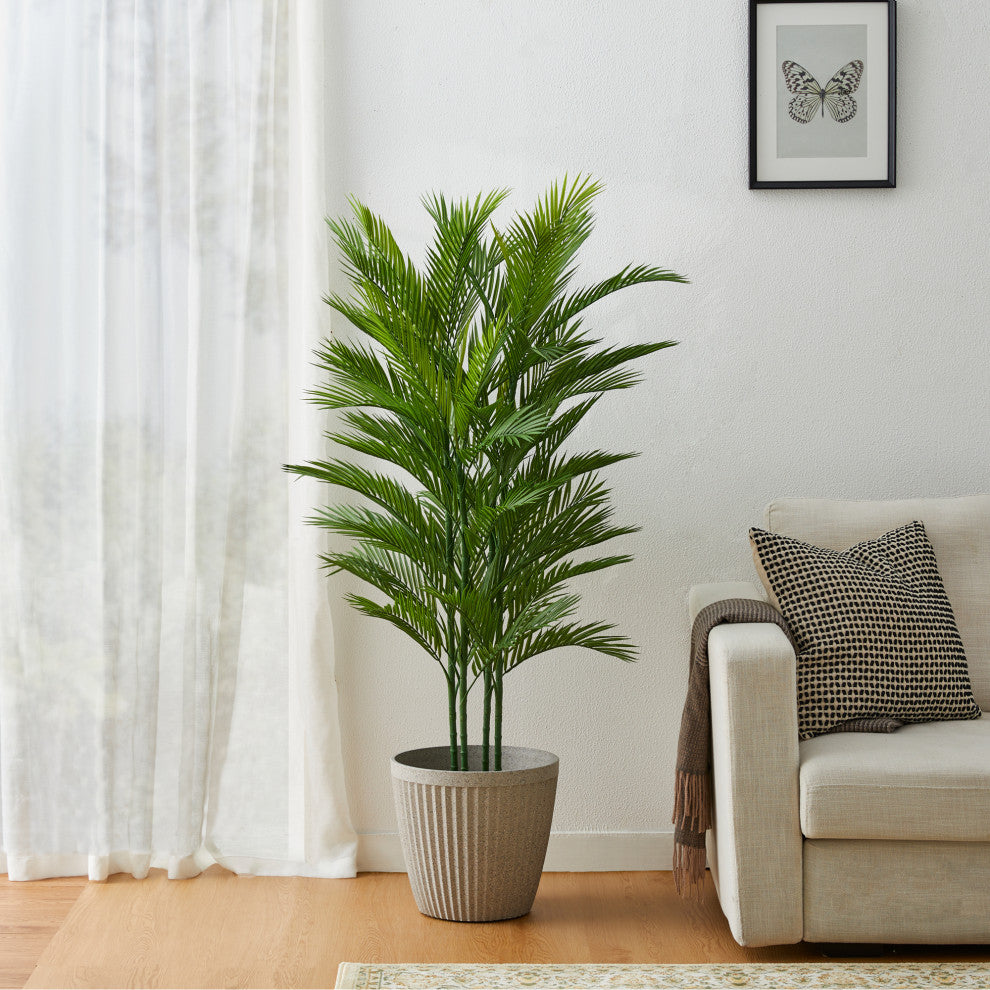 5'' Faux Palm Tree in Pot