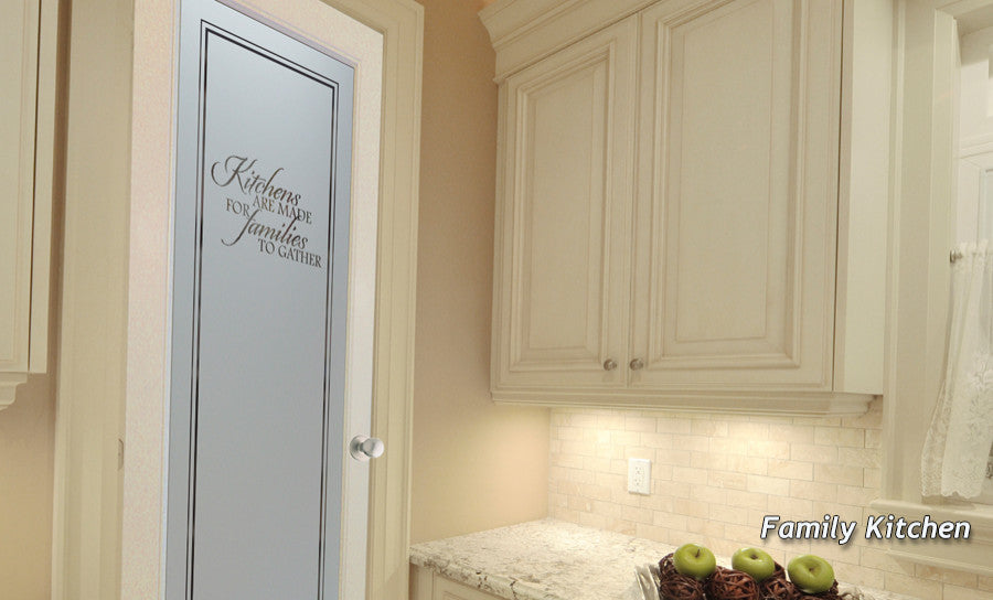Pantry Door - Family Kitchen - Primed - 24" x 84" - Knob on Left - Push Open