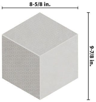 Panama Hex Diamond Deco Porcelain Floor and Wall Tile