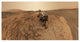 "Curiosity Self-Portrait at Mojave Site on Mount Sharp" Paper Art, 62"x32"