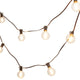 15-foot Long Solar Patio Light String, G50 Bulbs