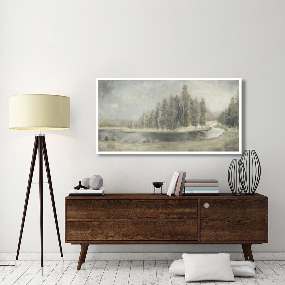 "Landscape Trio IV" Digital Paper Print by Danhui Nai, 62"x32"