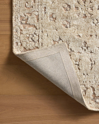 Loloi Percival Natural / Salmon 18" x 18" Sample Rug