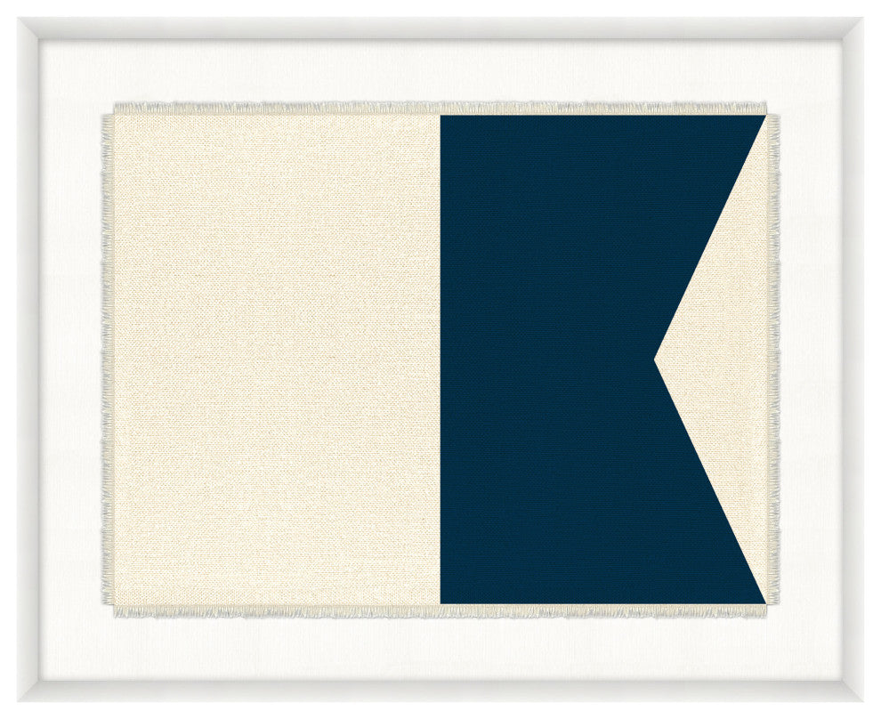 Nautical Flag Textile A, Giclee Reproduction Artwork