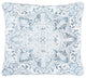 Surya Roxana RXN-006 18"x18" Pillow Cover, Ivory/Teal/Pale Blue/Lavender
