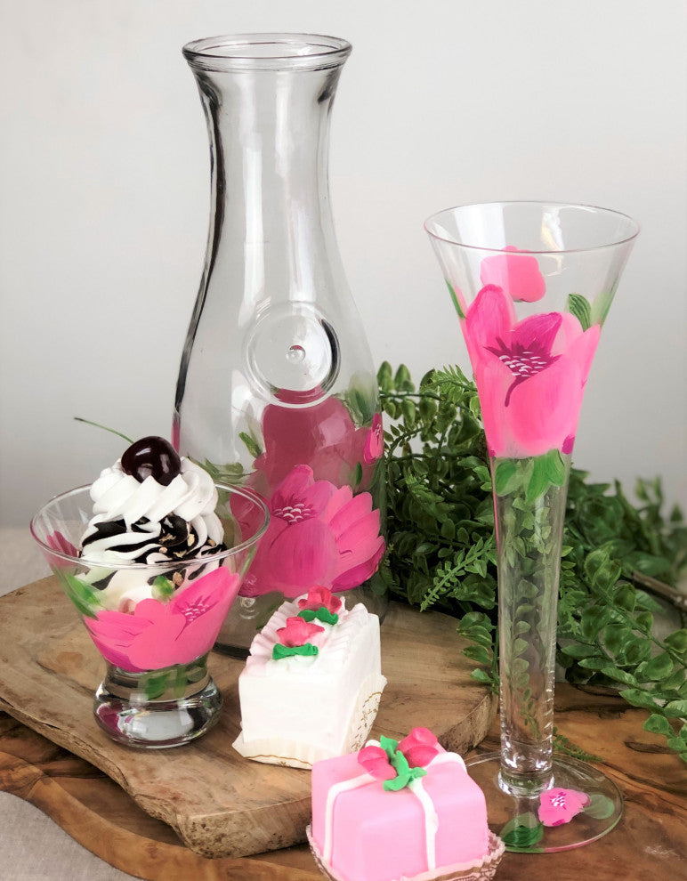 Peony Carafe