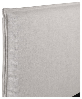 Luzon King Bed Light Grey