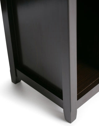 Amherst Solid Wood Multi Cube Bookcase And Storage Unit, Hickory Brown