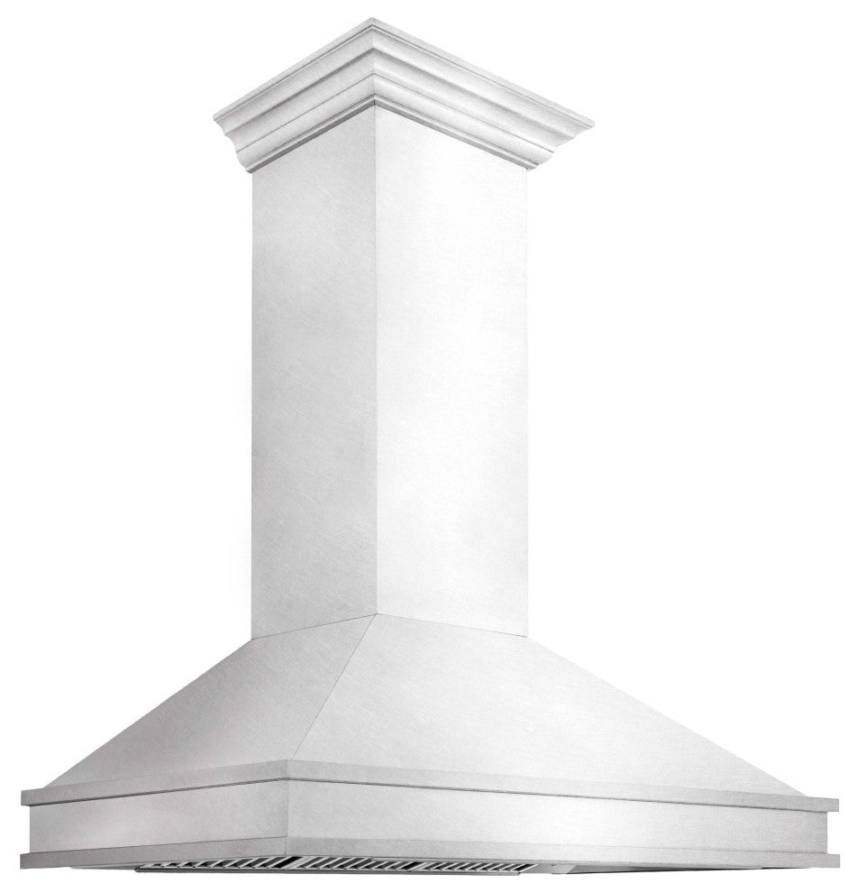 ZLINE 48" Designer Series Wall Mount Range Hood, DuraSnow, 8656S-48