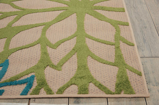 Nourison Aloha 10' x 14' Multicolor Tropical Area Rug