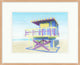 South Beach Shack 1, Giclee Reproduction Artwork