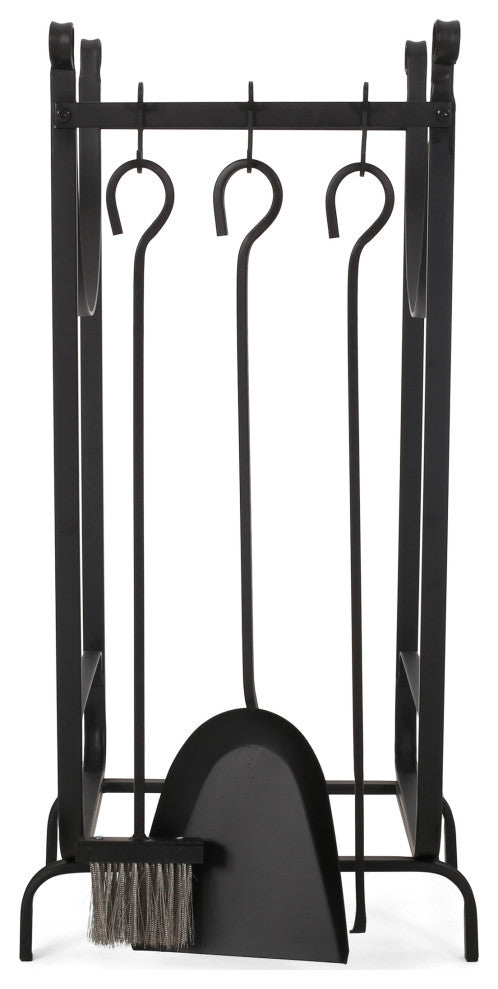 Bellagio Log Rack and Tool Set