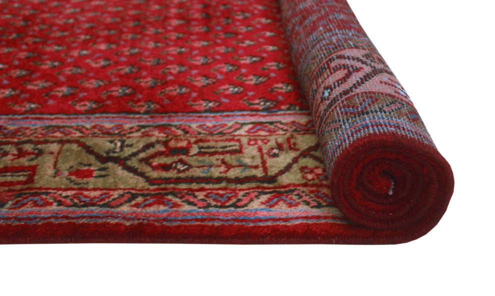 Vintage Distressed Naheed Red Runner