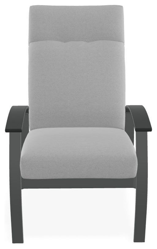 Belle Isle Cushion Outdoor Armchair, Dazzle/Graphite