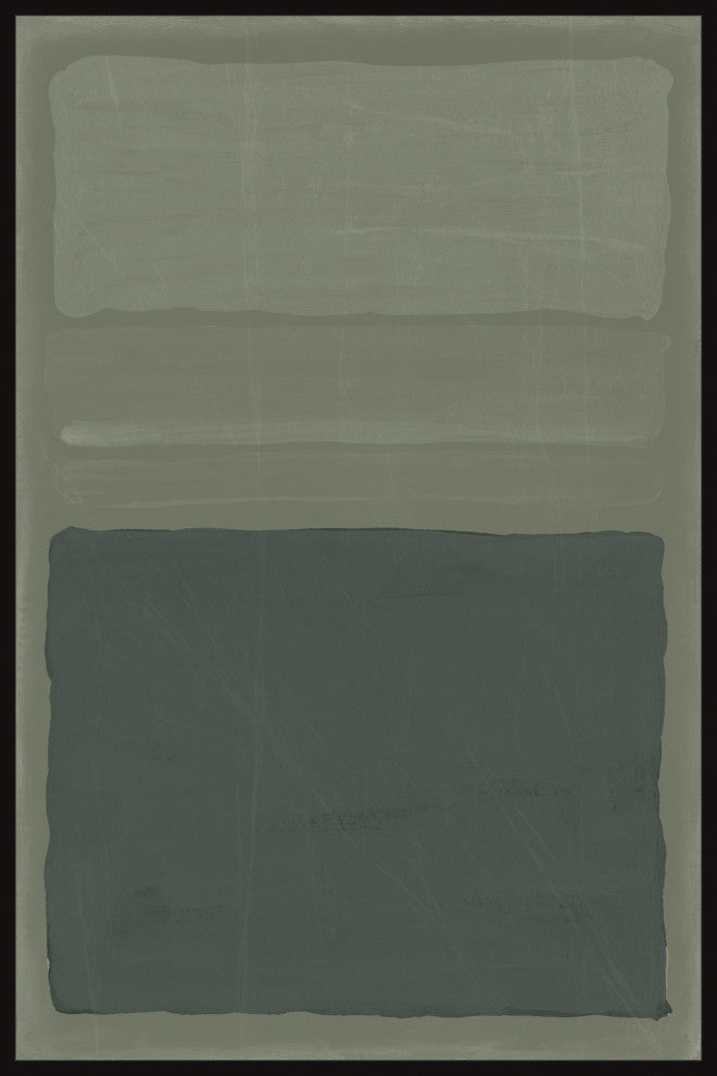 "Thin Partition" Floater Framed Painting Print on Canvas, 40x60