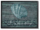 It's A Shore Thing Seashell Wall Art, 16x20, Framed Giclee Texturized
