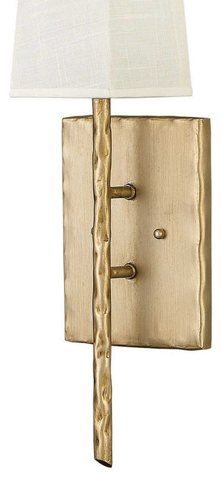 Hinkley Tress Large Single Light Sconce, Champagne Gold