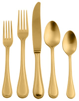 Perla Flatware Set, Ice Gold, 20 Pcs.
