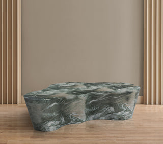 Monza Finished Concrete Indoor/Outdoor Coffee Table, Green