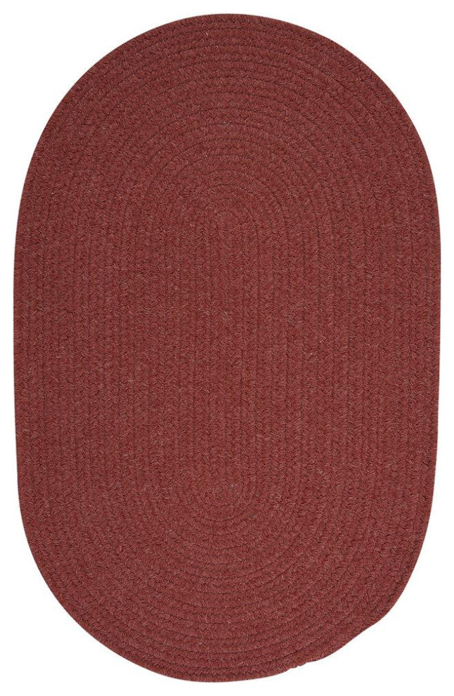Colonial Mills Rug Bristol Rosewood Round, 9x9