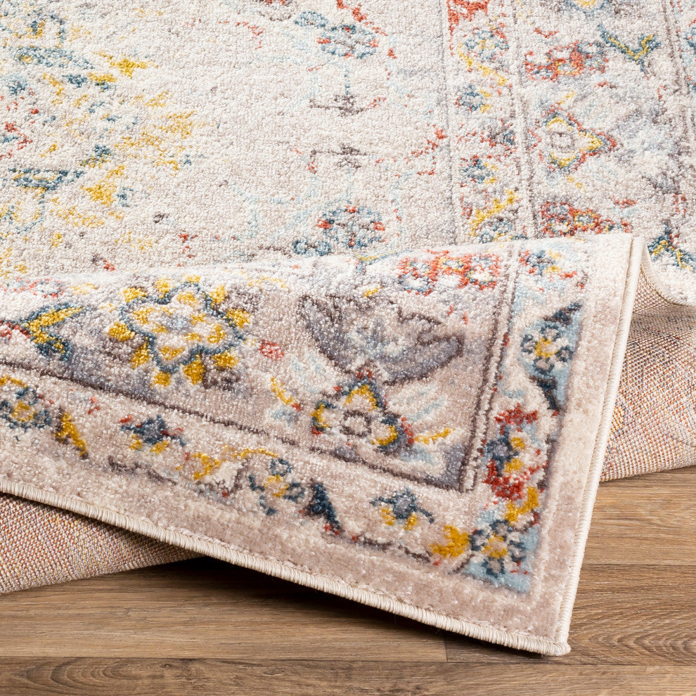 Ankara AKR-2301 Rug, Taupe, 5'3"x7'3"