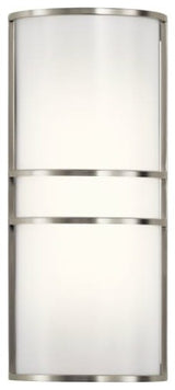 Wall Sconce 2-Light, LED, Brushed Nickel