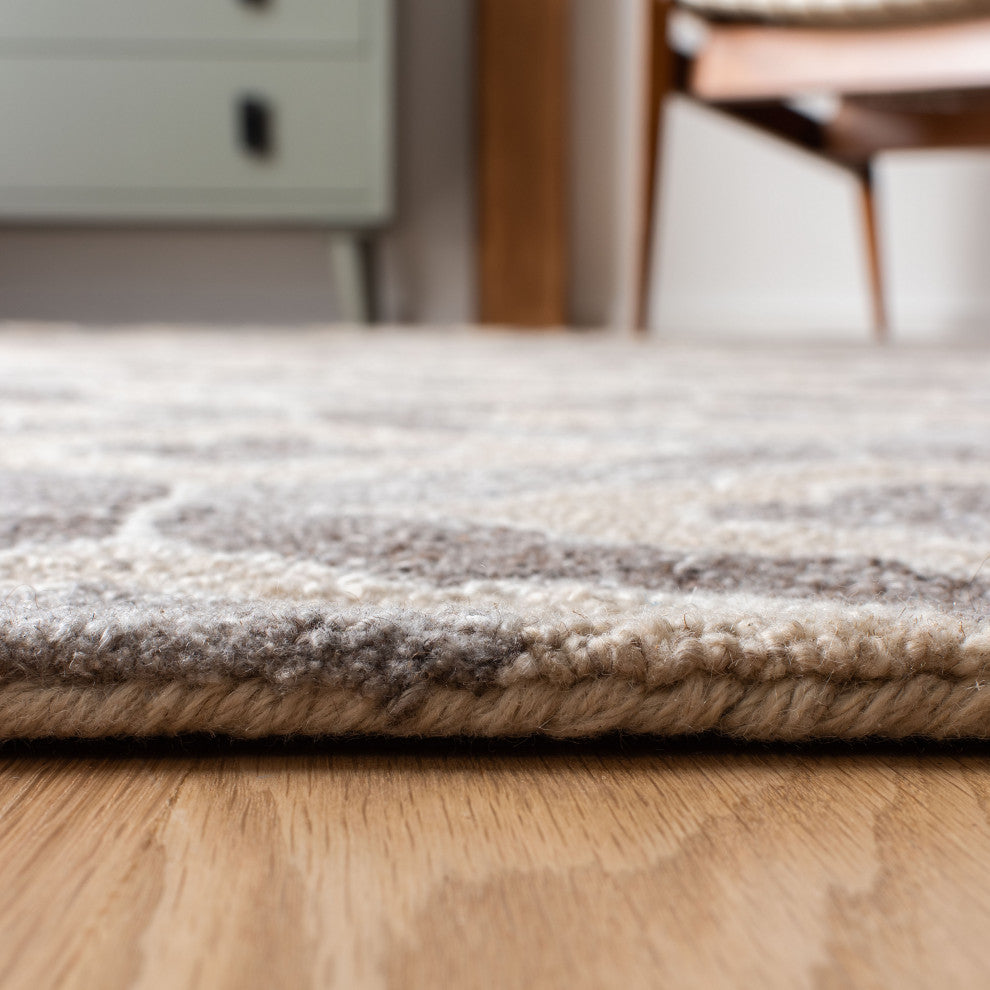 Safavieh Couture Abstract Collection, ABT634 Rug, Beige/Grey, 8'x10'