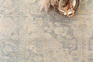 Priya PRY-08 Bone/Bluestone 3'6"x5'6" Area Rug