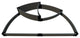 Weathered Wood 'Victory Cockade' 6' X 8' X 16.5" Raised Garden Bed - 1" Profile