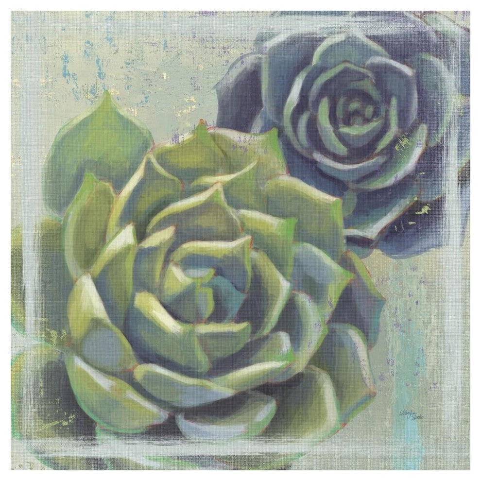 "Succulents I" Digital Paper Print by Wellington Studio, 20"x20"