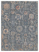 Weave & Wander Sybil Transitional Oriental Style Rug, Charcoal/Biscuit Tan, 9' X