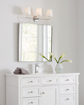 Monroe Vanity, Polished Nickel