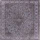 Ahgly Company Indoor Square Mid-Century Modern Area Rugs, 6' Square